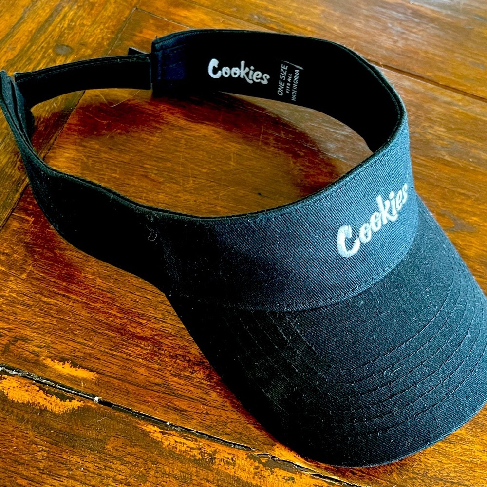 Cookies Black Visor